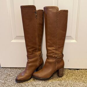 UGG Brown Heeled Boots